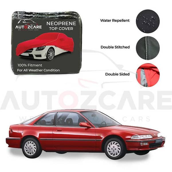 Honda Integra Neoprene Top Cover - Model 1989-1993