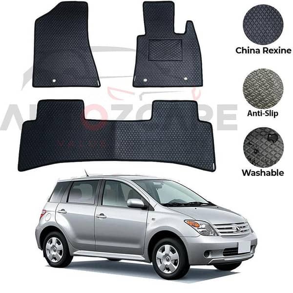 Toyota IST China Rexine Floor Mat 3PCS - Model 2002-2005