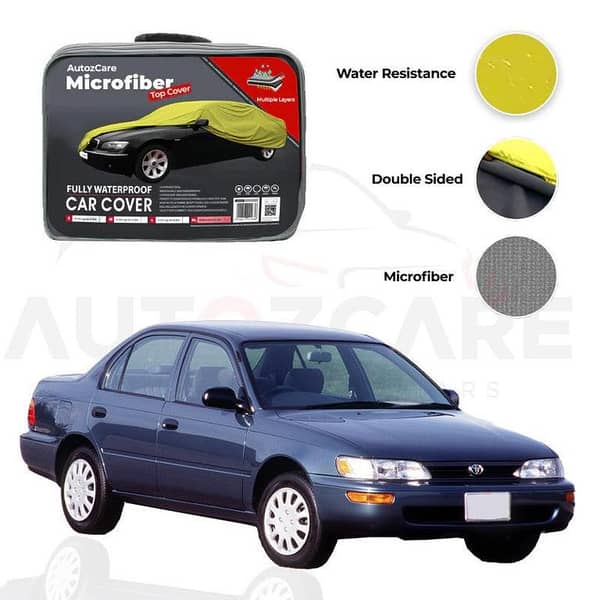 Toyota Corolla Microfiber Car Cover for 1987-1994 Models