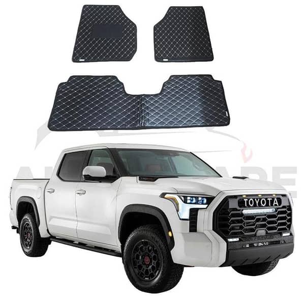 Toyota Tundra 7D Floor Mat ( Flat Style ) 5PCS - Model 2022-2025