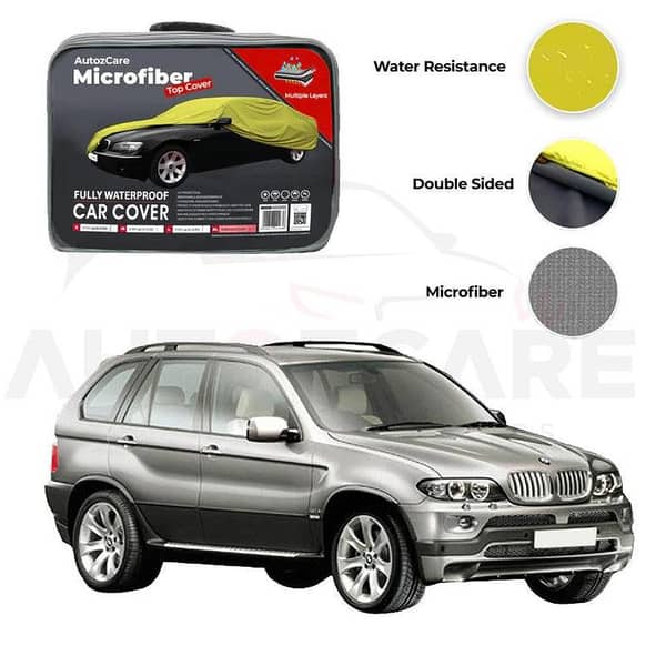 BMW X5 Series Microfiber Car Cover (1999-2006) - Waterproof and Weather-Resistant Protection
