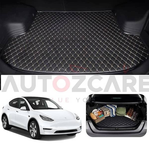 Tesla Model Y 7D Trunk Mat Custom Fit for 2020-2025 Models