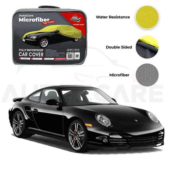 Porsche 911 Microfiber Car Cover for 2012-2018 Models - Waterproof and Weather-Resistant
