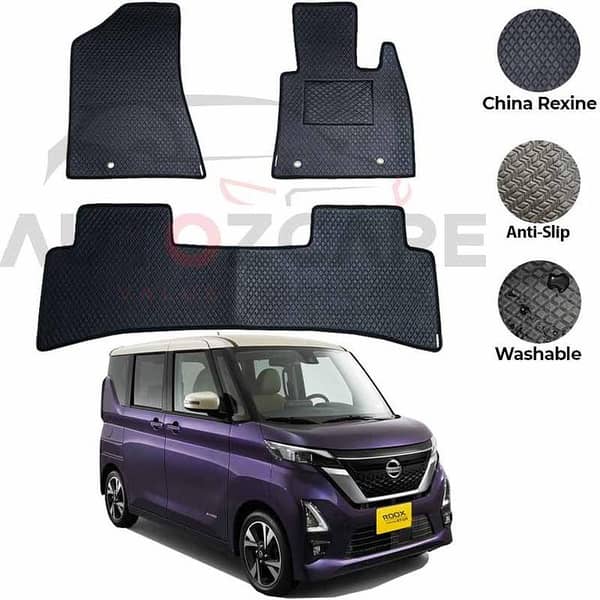Nissan Roox China Rexine Floor Mat 2PCS - Model 2020-2023