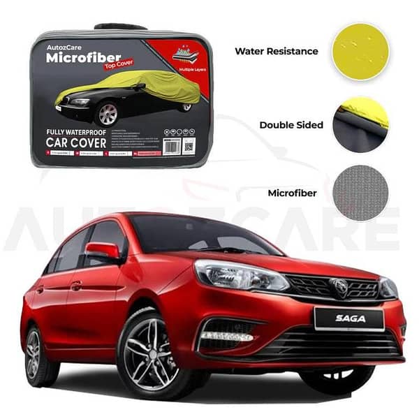 Proton Saga Microfiber Car Cover for 2021-2025 Models
