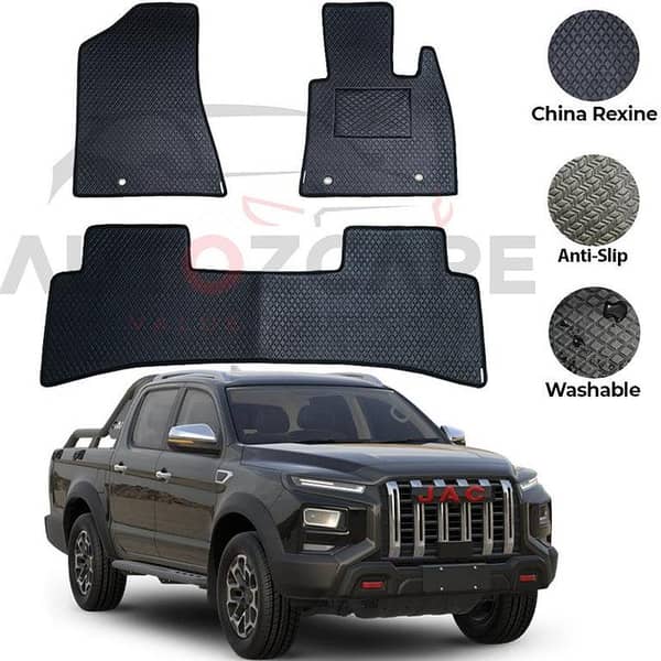 JAC T9 China Rexine Floor Mat 4PCS - Model 2025