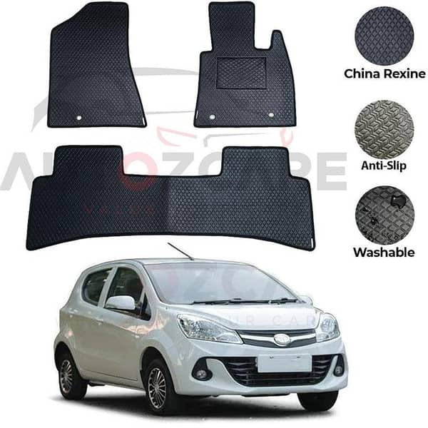 Prince Pearl China Rexine Floor Mat 3PCS - Model 2020-2025