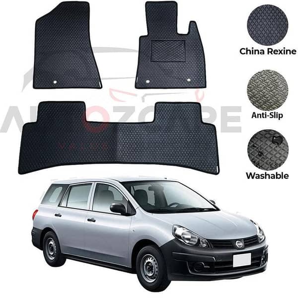 Nissan AD Van China Rexine Floor Mat 3PCS - Model 1999-2007
