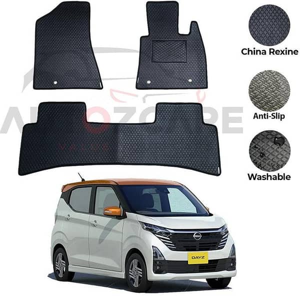 Nissan Dayz 2020-2025 Rexine Floor Mats - Set of 2