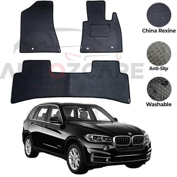 BMW X5 Series China Rexine Floor Mat 4PCS - Model 2013-2018