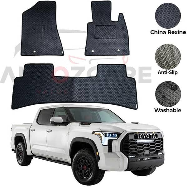 Toyota Tundra 2022-2025 5-Piece Rexine Floor Mat Set