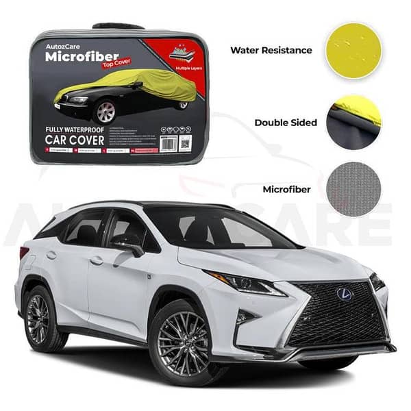 Lexus RX 450H Microfiber Car Cover for 2008-2022 Models - Waterproof Protection