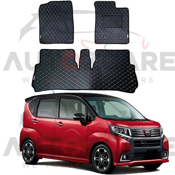 Daihatsu Move 7D Floor Mat ( Flat Style ) - Model 2014- 2023