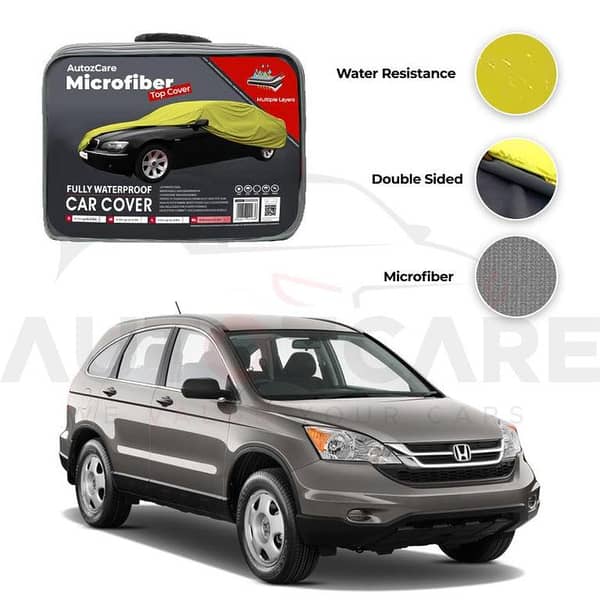 Honda CR-V Microfiber Car Cover for 2007-2011 Models - Weatherproof and Protective Solution