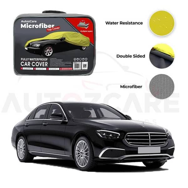 Mercedes E200 Microfiber Car Cover for 2009-2025 Models - Waterproof & Weather-Resistant