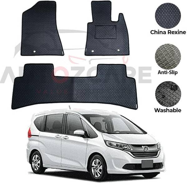 Honda Freed Floor Mats Set (3 Pieces) - China Rexine for Model Years 2016 to 2018