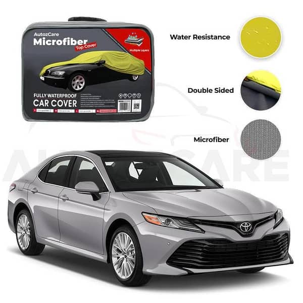 Toyota Camry Microfiber Car Top Cover - Model 2018-2025