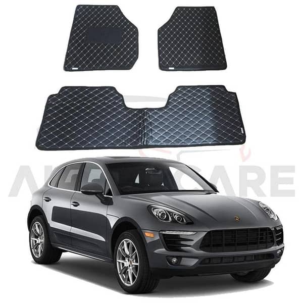 Porsche Macan 7D Floor Mats ( Flat Style ) - Model 2014-2018