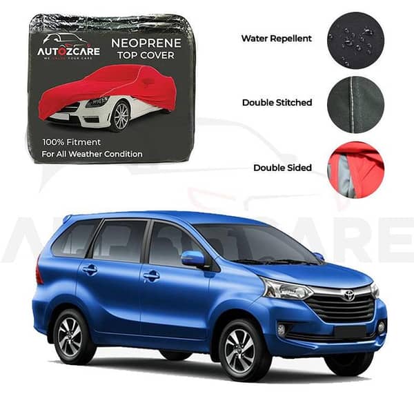 Toyota Avanza Neoprene Car Cover for 2012-2018 Models