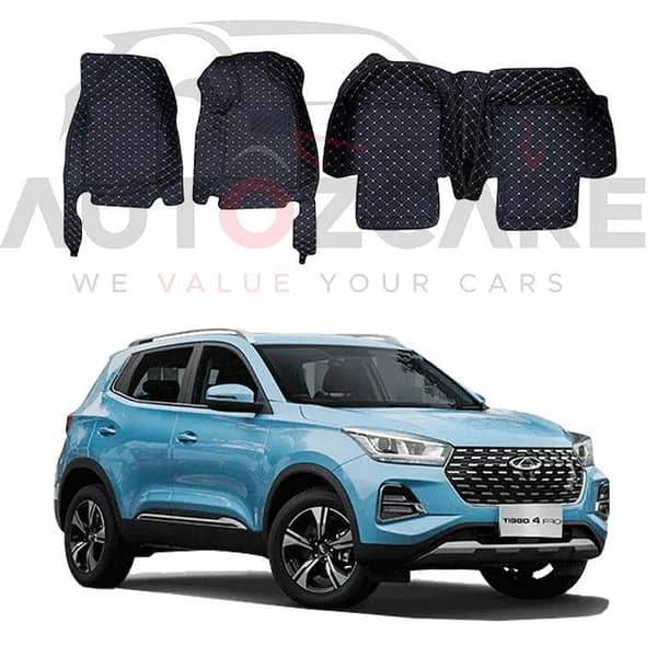 Chery Tiggo 4 Pro 7D Floor Mats for 2022-2025 Models