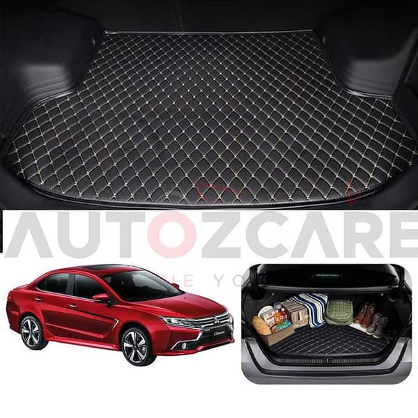 Mitsubishi Lancer 7D Custom Trunk Mat for 2004-2020 Models