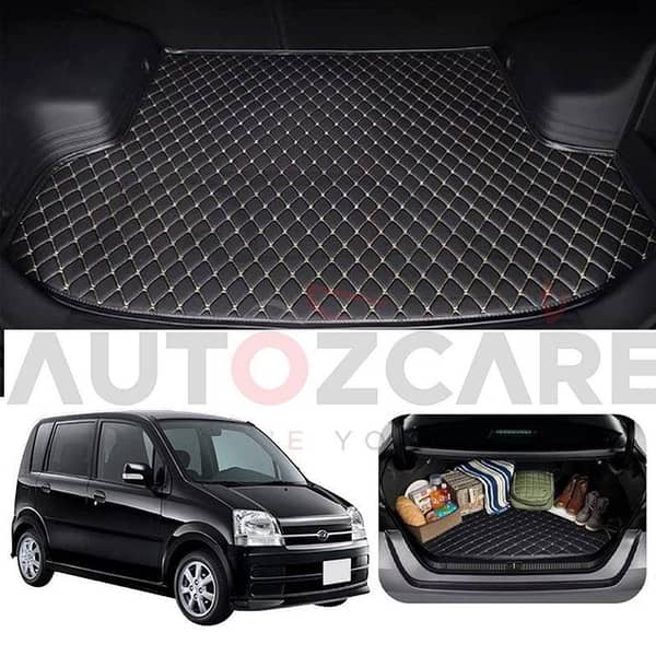 Daihatsu Move 7D Custom Car Trunk Mat - Model 2002-2005