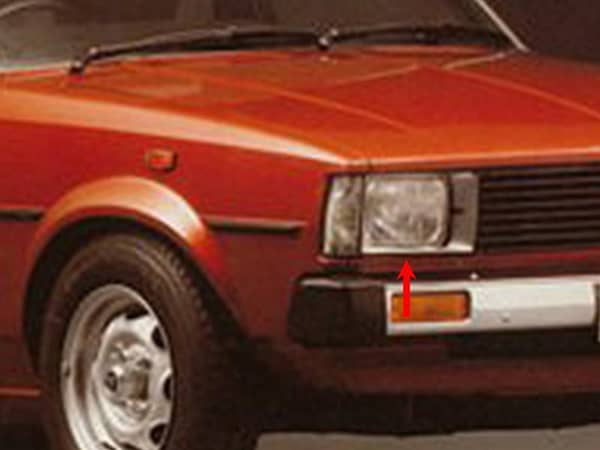 TYC Right Hand Headlamp for 1982-1983 Toyota Corolla - Single Piece