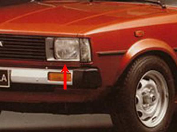 TYC Head Lamp for 1982-1983 Toyota Corolla - Left Side (1 Piece)