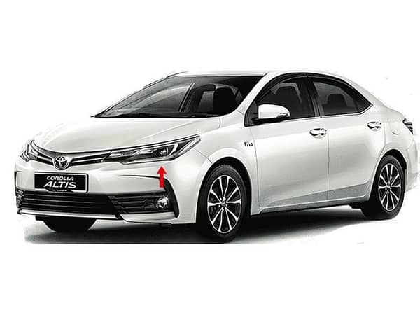 Left Headlamp for 2018-2022 Toyota Corolla by TYC - Single Piece