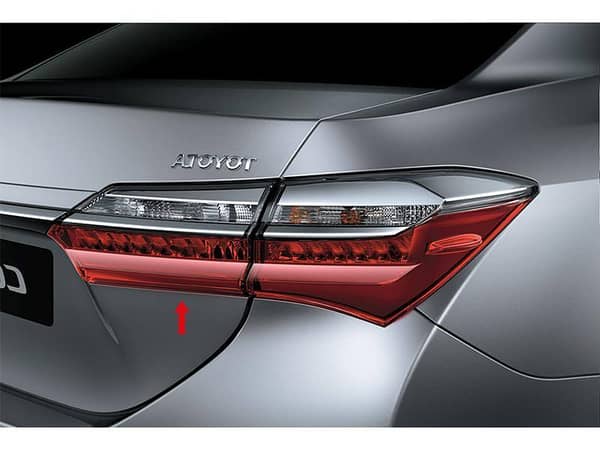 Right-Hand TYC Trunk Lamp for Toyota Corolla (2018-2022) - Single Piece