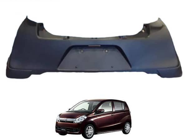 Rear Bumper for Daihatsu Mira Models 2013-2016
