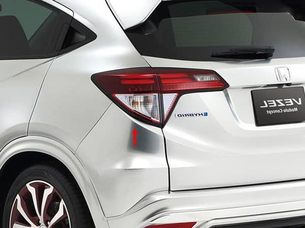 Left Tail Lamp for Honda Vezel 2013-2020 by TYC - Single Piece