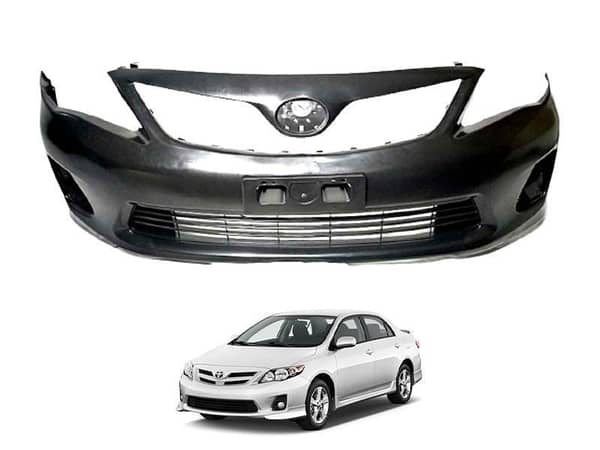 Toyota Corolla AKID Front Bumper (2012-2014) - Black