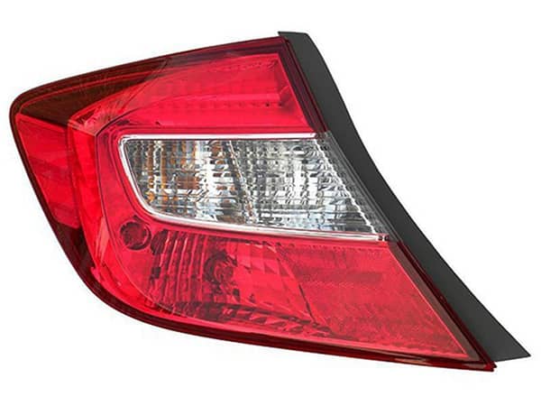 TYC Left Rear Back Lamp for Honda Civic 2012-2015 - Single Piece