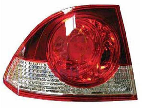 2006-2010 Honda Civic Left Hand TYC Back Lamp - Single Unit