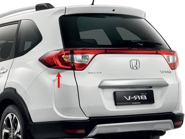 Left Hand TYC Tail Lamp for Honda BR-V (2017-2019) - Single Unit