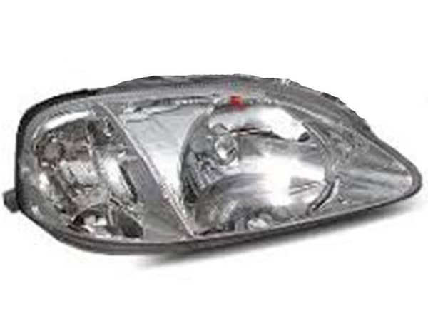 1999-2000 Honda Civic Right-Hand TYC Head Lamp - Single Unit