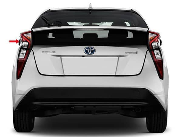 TYC Left Tail Upper Lamp for 2015-2022 Toyota Prius - Single Piece