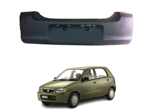 Suzuki Alto VXR 2008 AKD Rear Bumper | Black