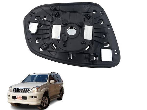 Right-Hand Glass Mirror Plate for Toyota Prado Models 2002-2010 - QXP