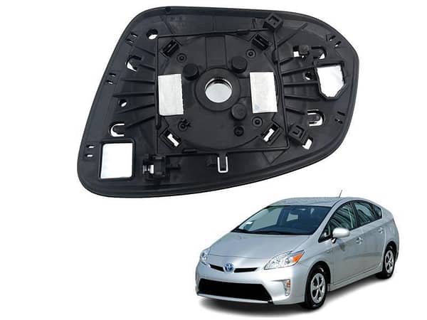 Left Side Inner Mirror Glass Plate for 2009-2015 Toyota Prius