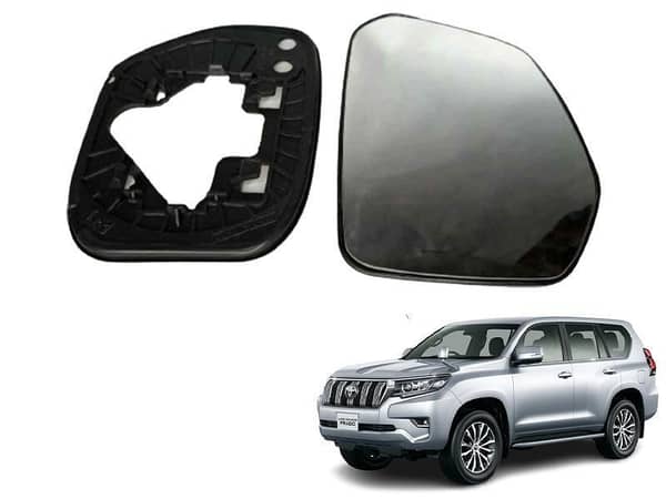 Left Side Mirror Glass Plate for Toyota Prado (2010-2023)