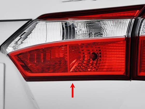 2015 Toyota Corolla TYC Right Side Trunk Lamp - 1 Piece for XLi Model