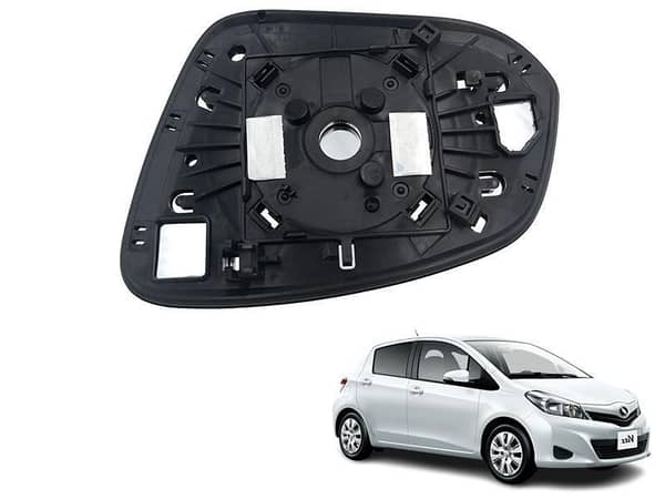 Toyota Vitz 2010-2015 Side Mirror Inner Glass  Plate - LH