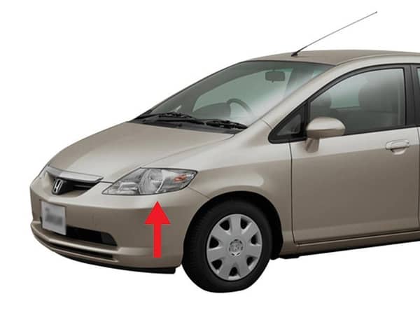 Honda City 2003-2005 Left Head Lamp by TYC - Single Piece
