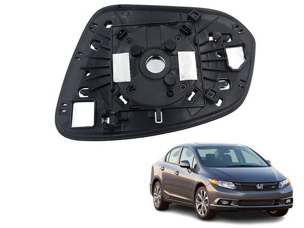 Honda Civic 2006-2012 Side Mirror Inner Glass  Plate - LH