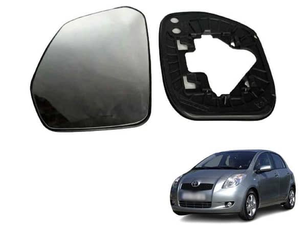 Toyota Vitz 2006- 2011 Side Mirror Glass Plate -LH