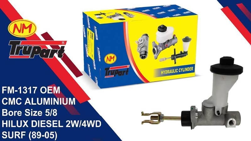 Trupart OEM FM-1317 Clutch Master Cylinder for Toyota Hilux Diesel 2WD