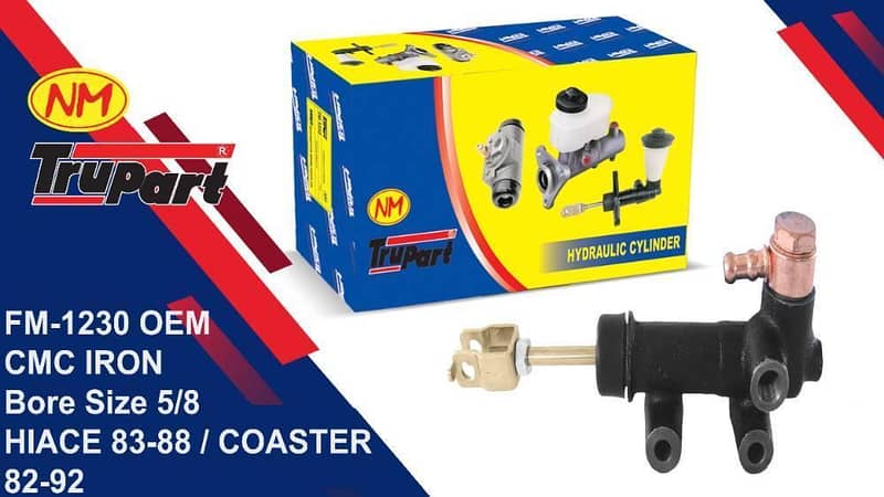 Trupart FM-1230 Clutch Master Cylinder for 1983-1988 Toyota Hiace Diesel