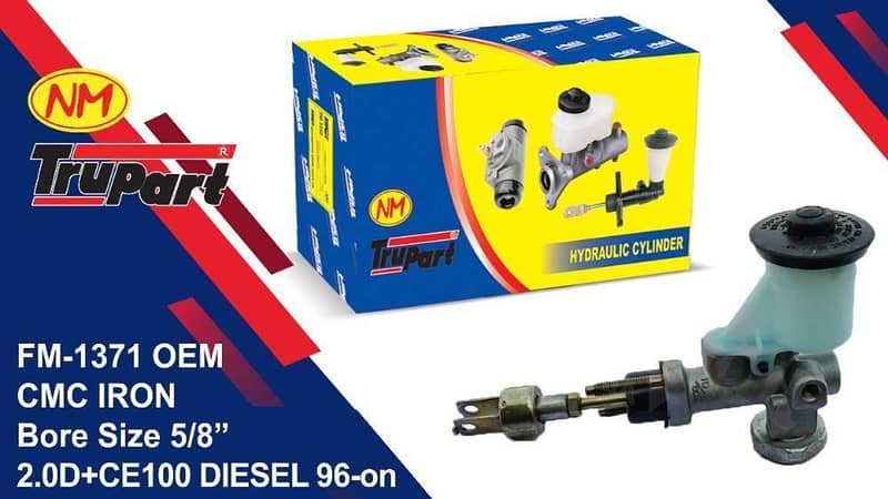 Trupart OEM Clutch Master Cylinder FM-1371 for Toyota 2. OD CE100 DI